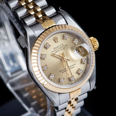 женские часы rolex oyster perpetual datejust|rolex oystersteel gold watch.